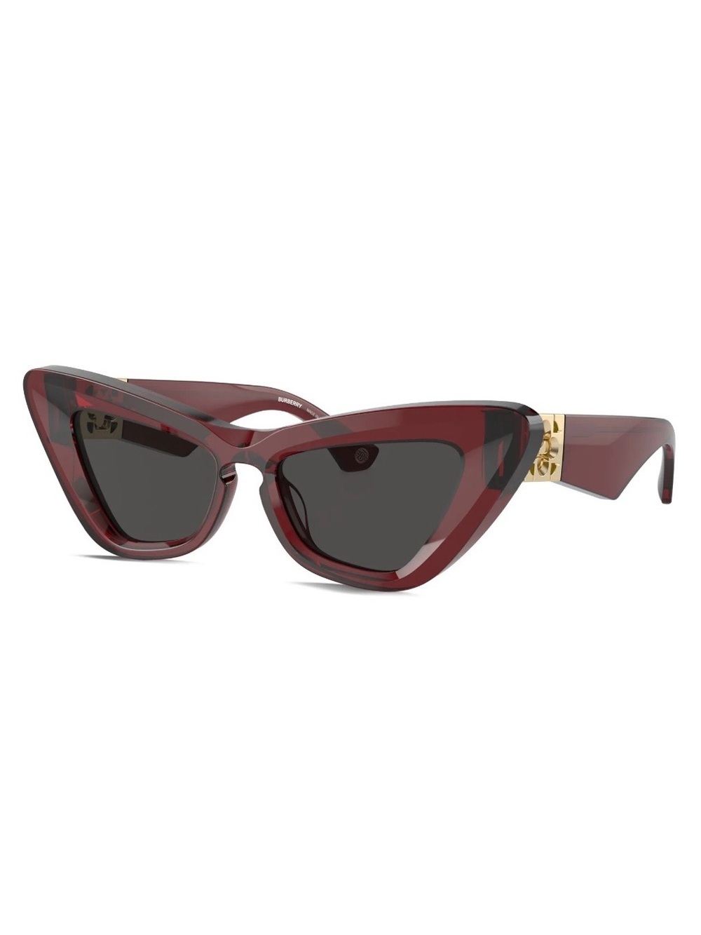 Burberry BE4421U Cat-Eye Sunglasses – Red/Burgundy - Picture 1 of 14
